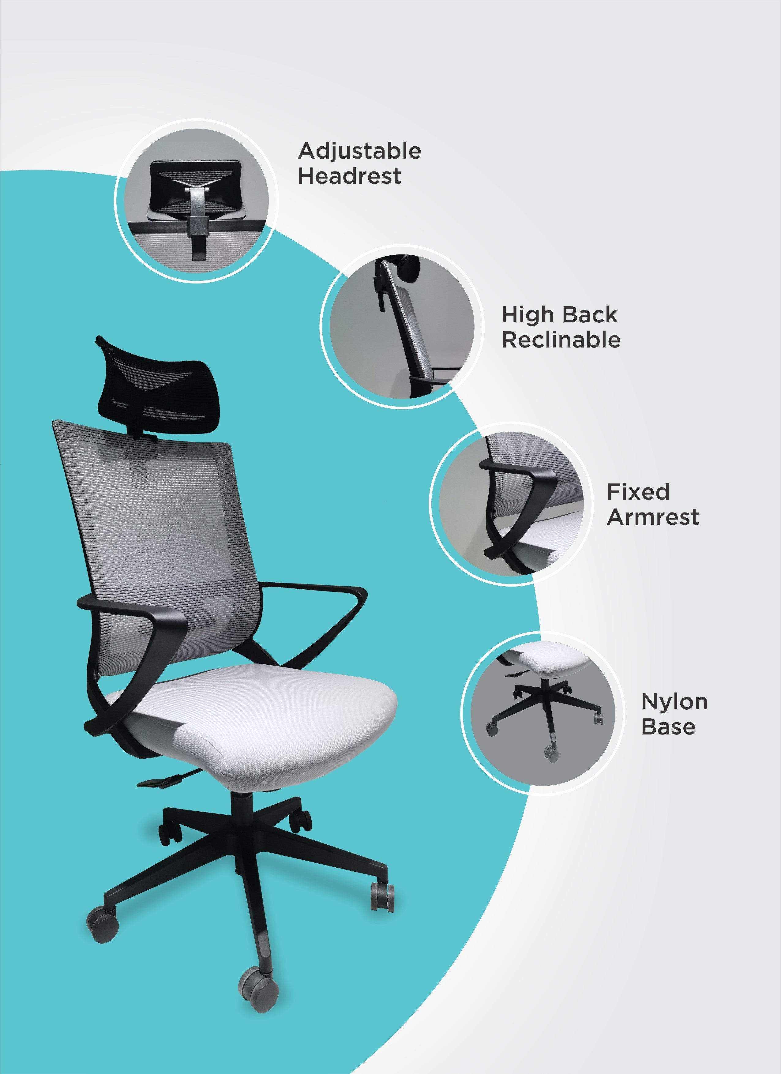 Homylink ergonomic best sale office chair