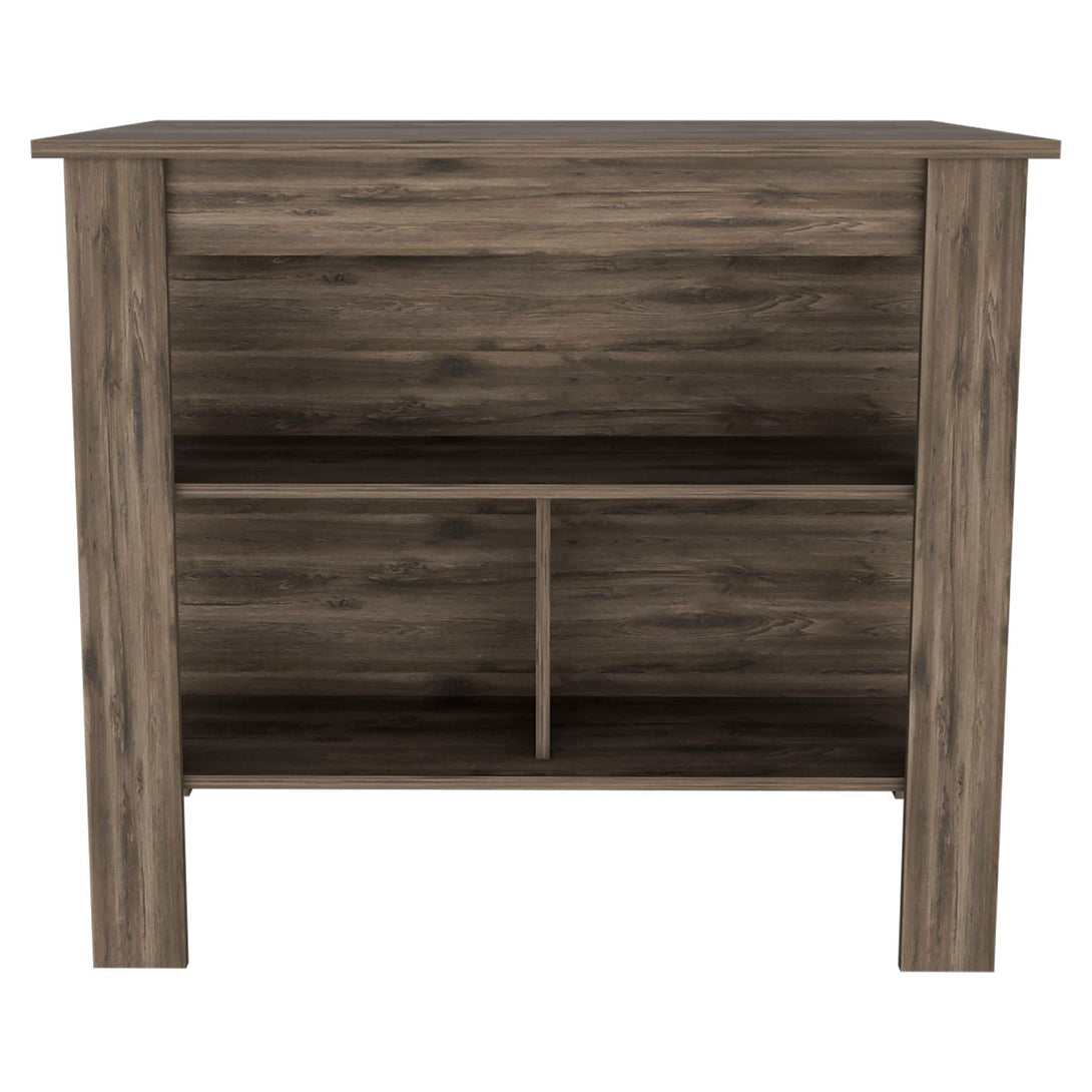 Dark Brown Brooklyn Kitchen Island FM