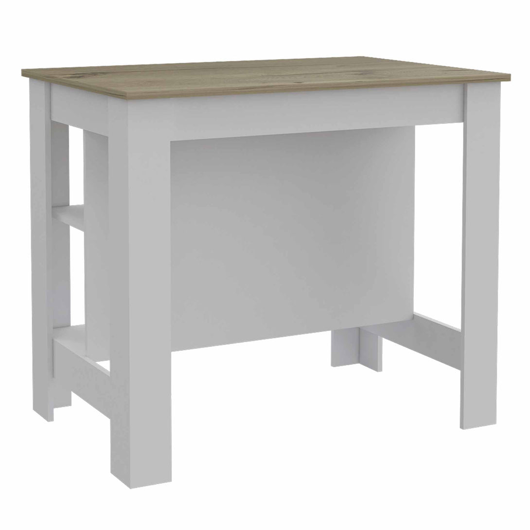 Kitchen Island FM White Light Oak