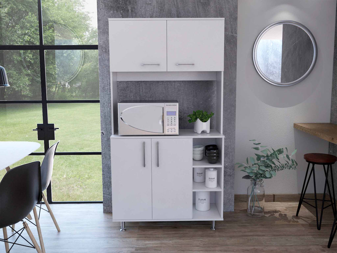 White Colorado Pantry Cabinet FM