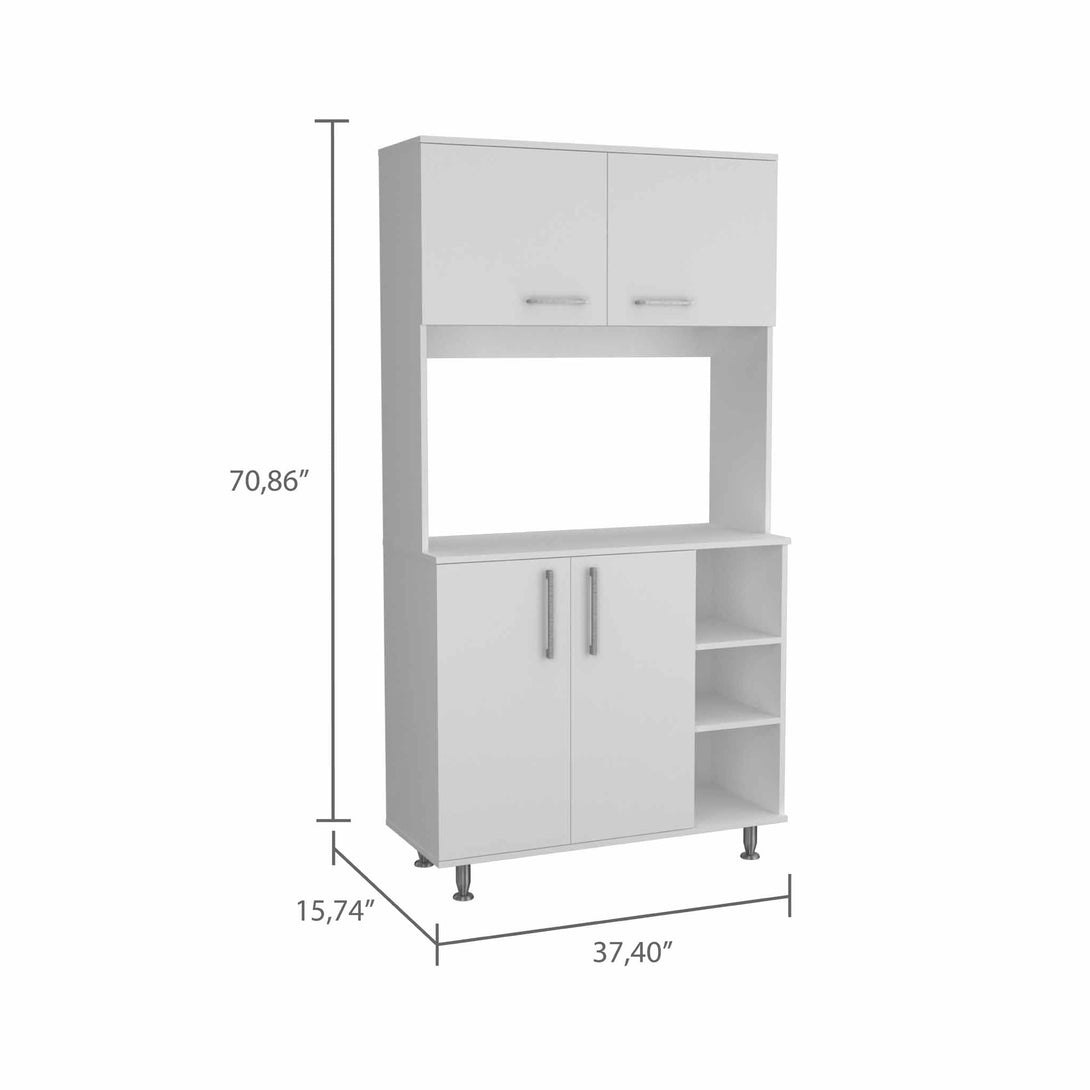 FM White Colorado Pantry Cabinet