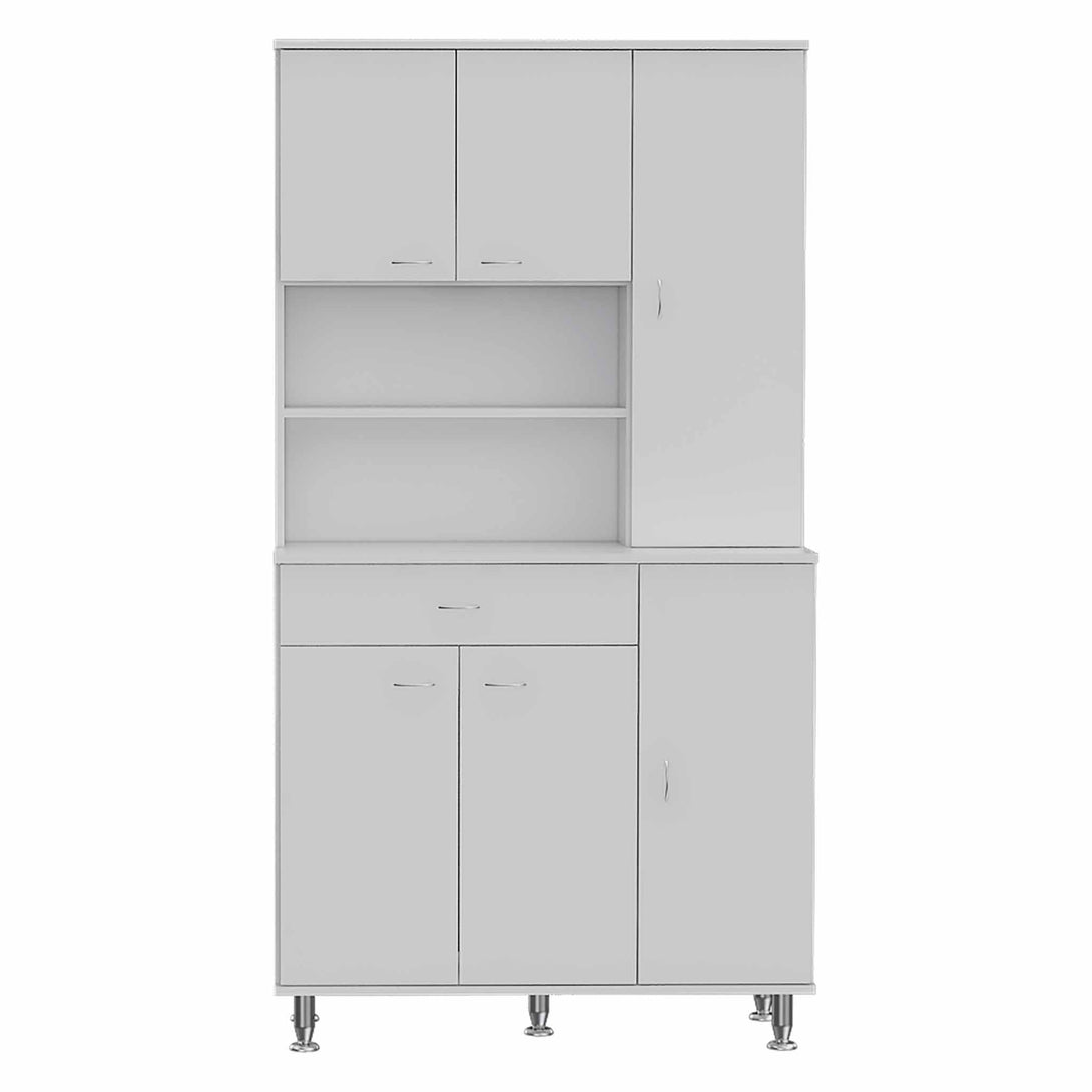 White Venice Pantry Cabinet FM