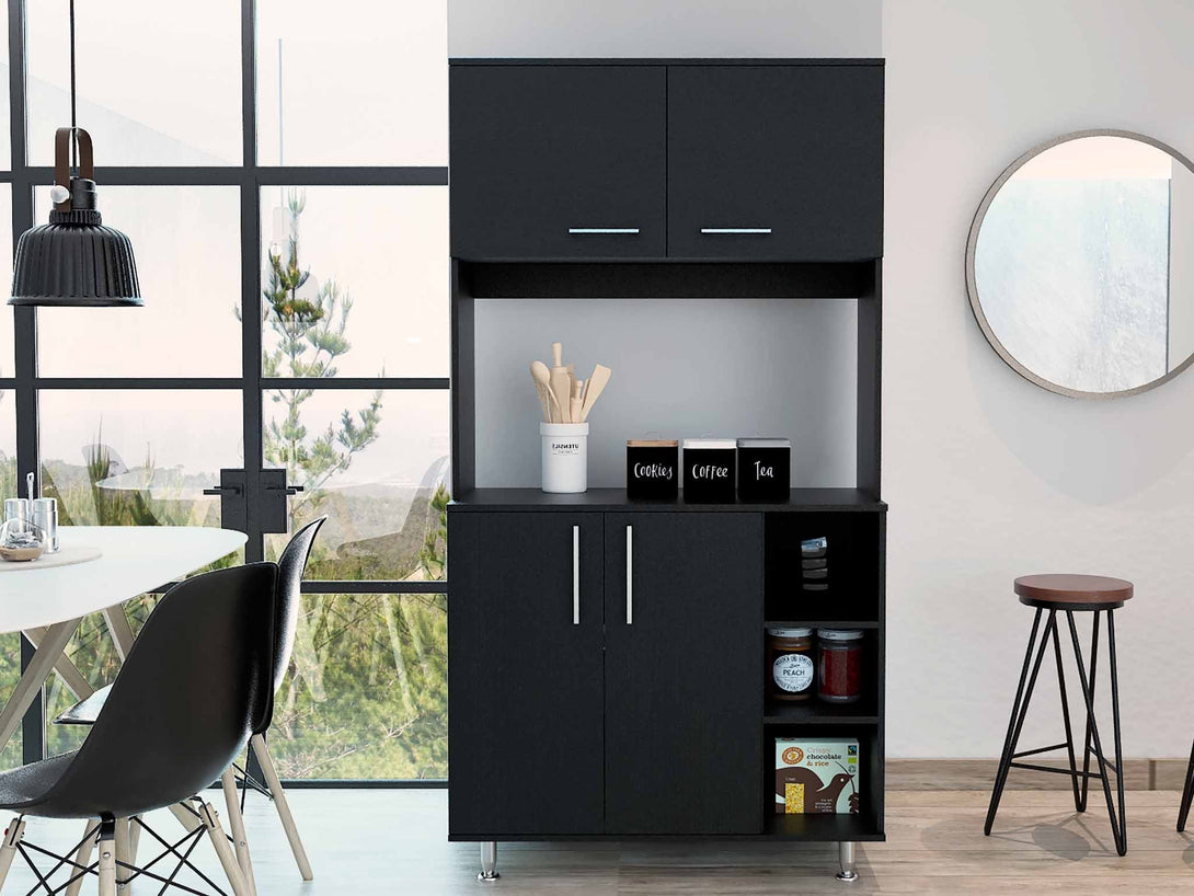 FM Black Colorado Pantry Cabinet