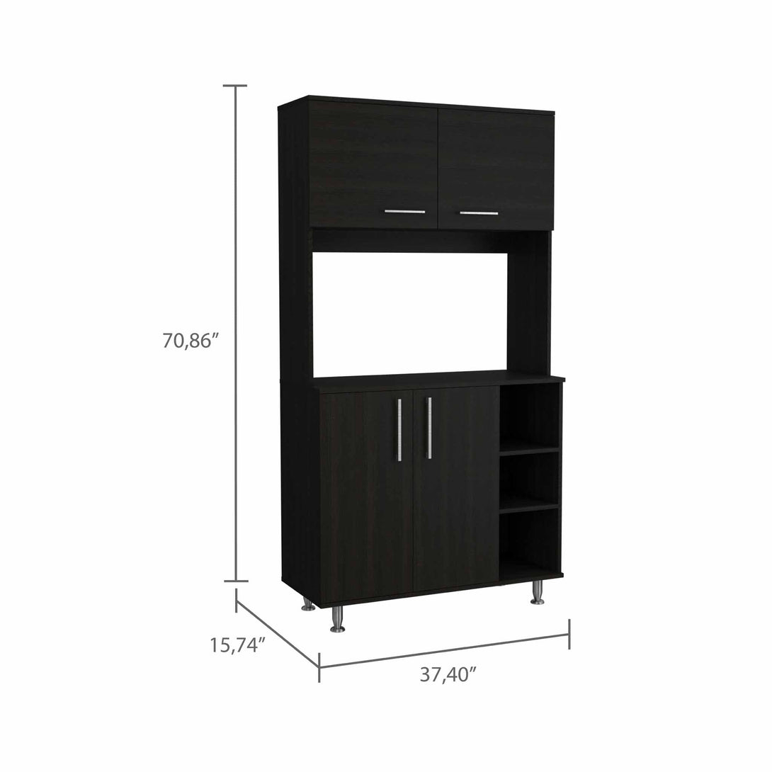 Colorado Pantry Cabinet FM Black