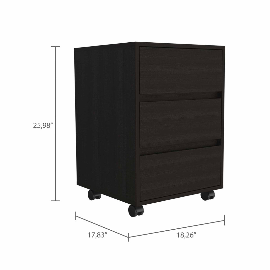 Vienna Filling Cabinet FM Black