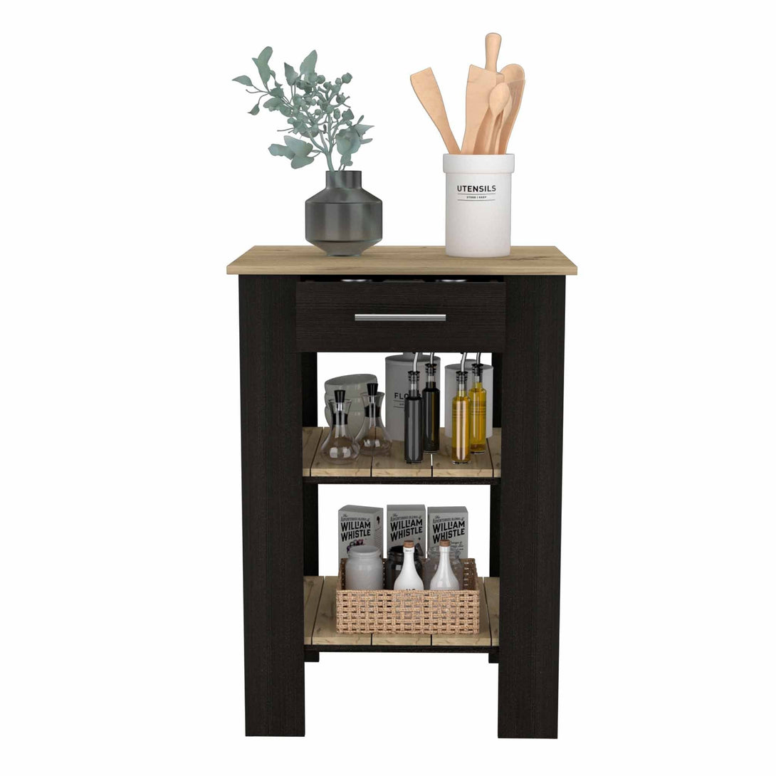 Brooklyn Kitchen Island FM Black