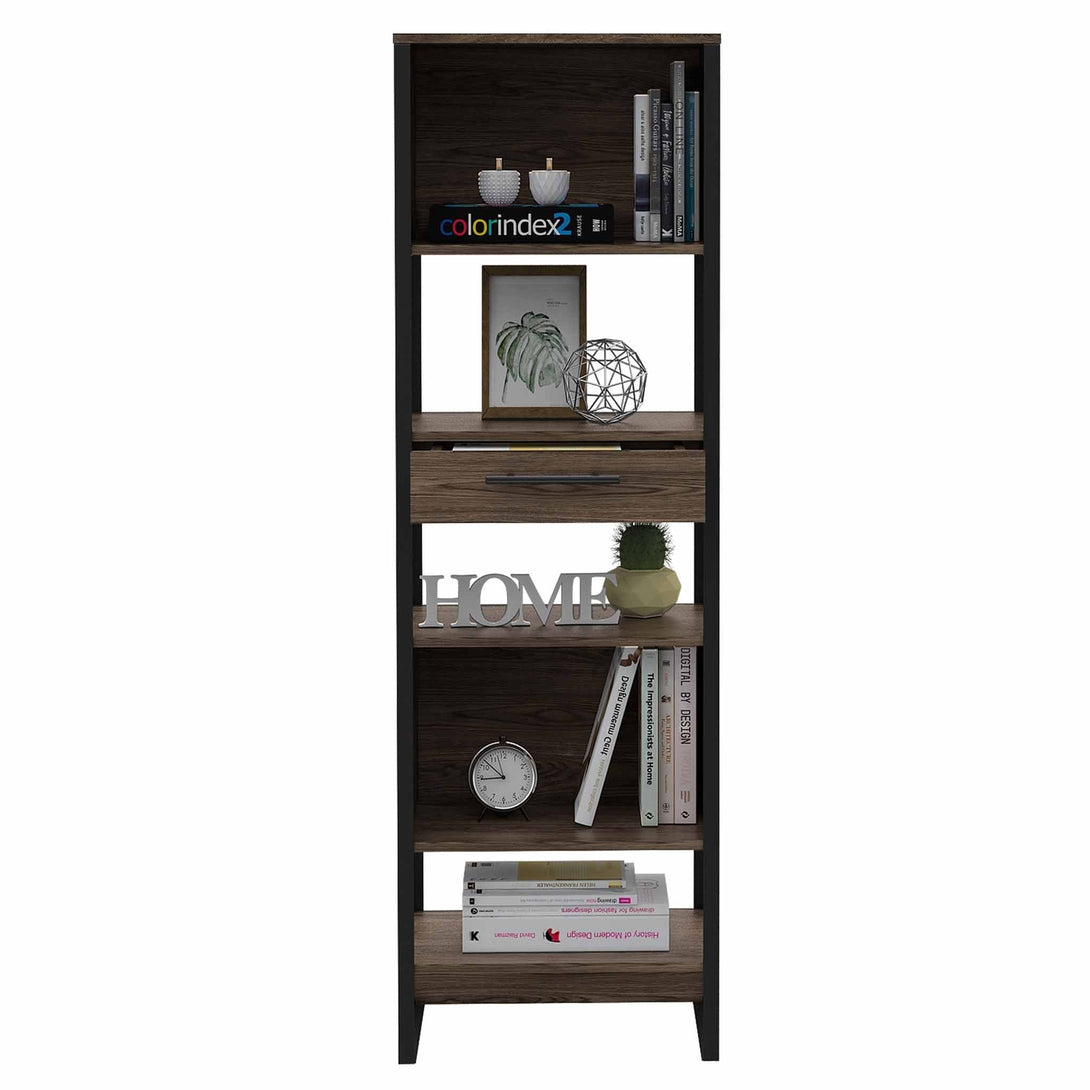 Manhattan Bookcase FM Cognac