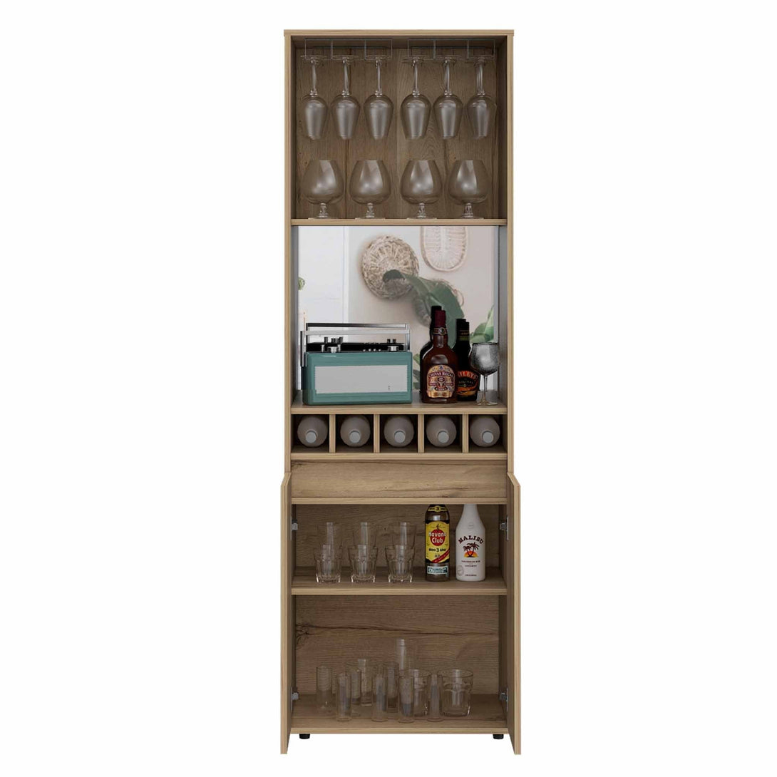 Redding Bar Cabinet FM Light Oak