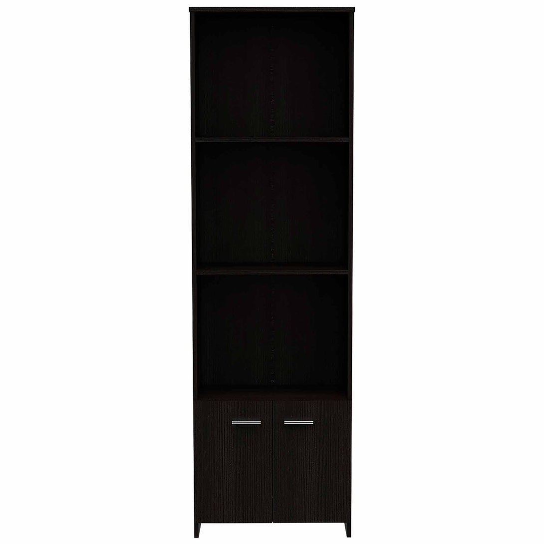 Nebraska Bookcase FM Black Wengue