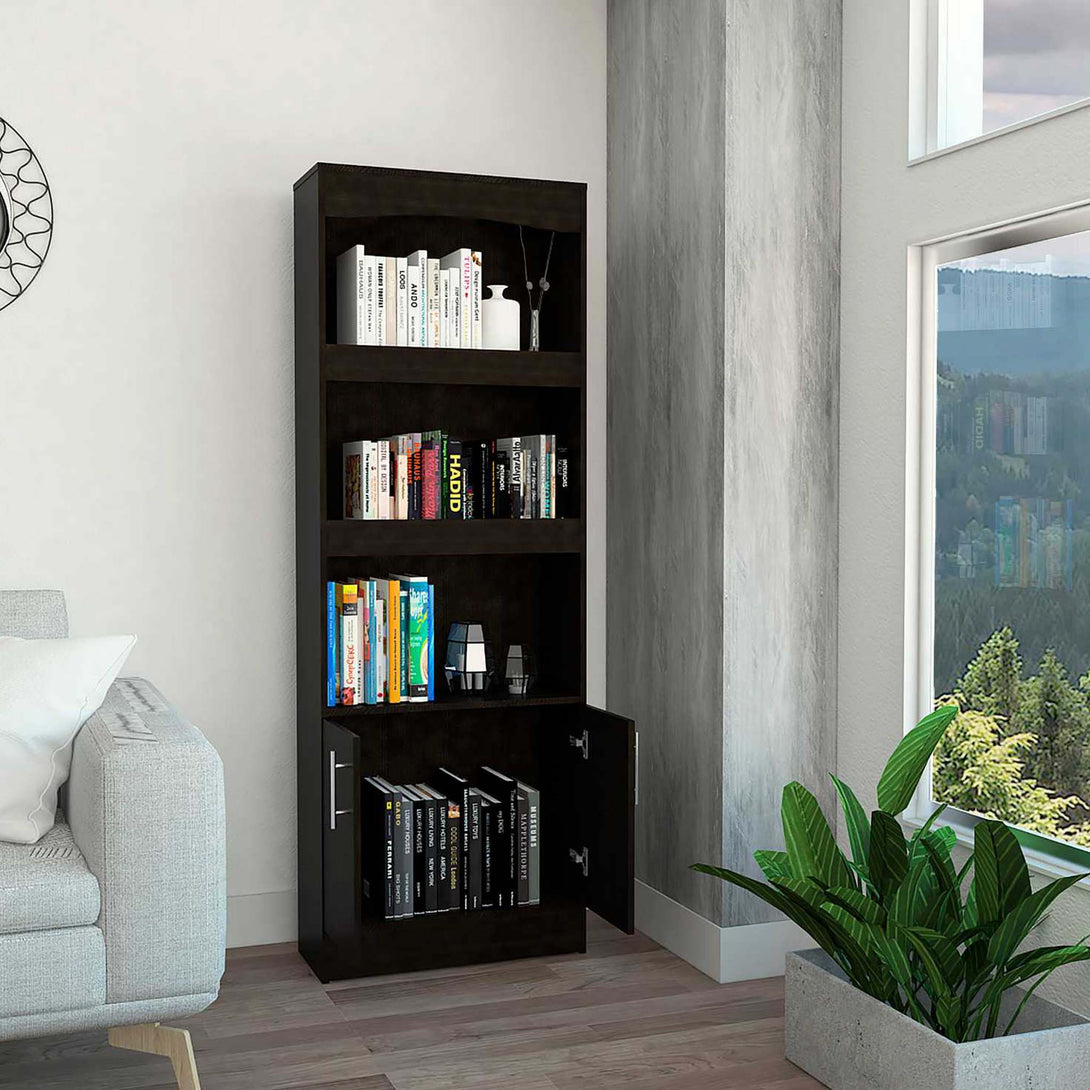 Black Wengue Durango Bookcase FM