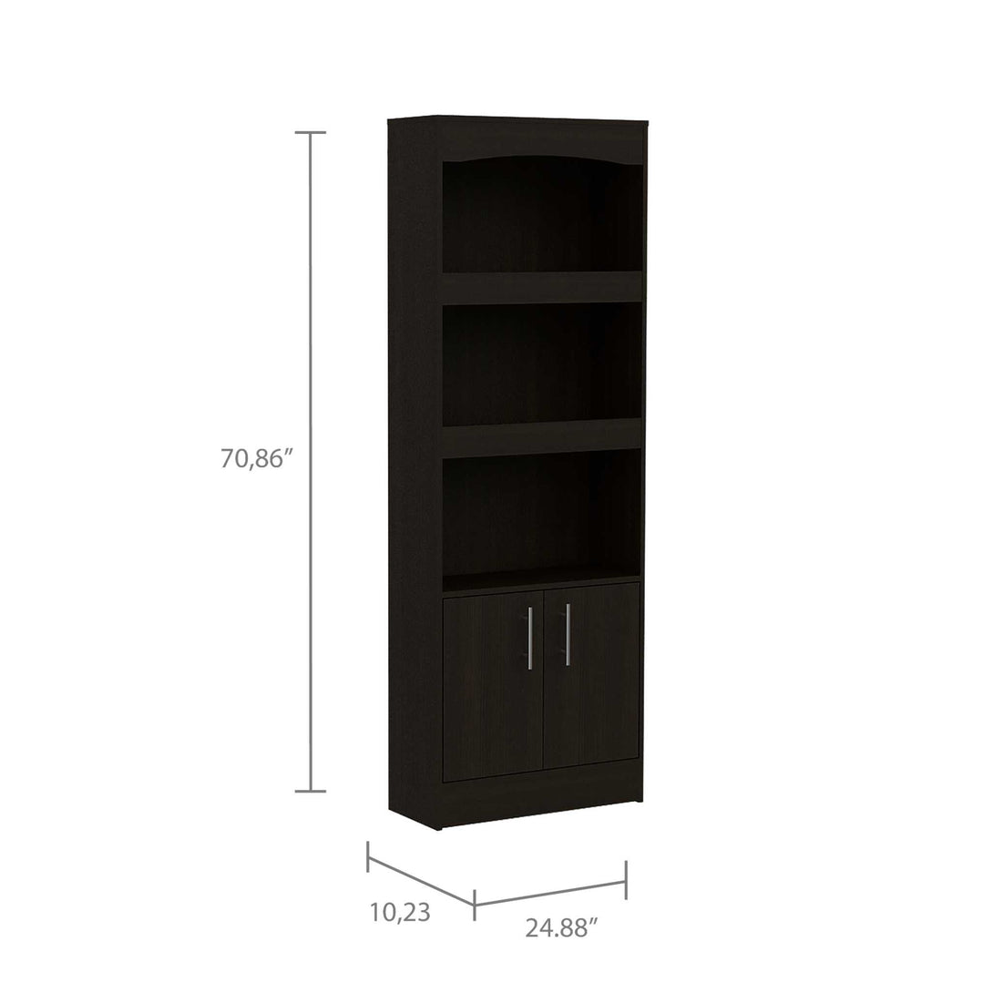 FM Black Wengue Durango Bookcase