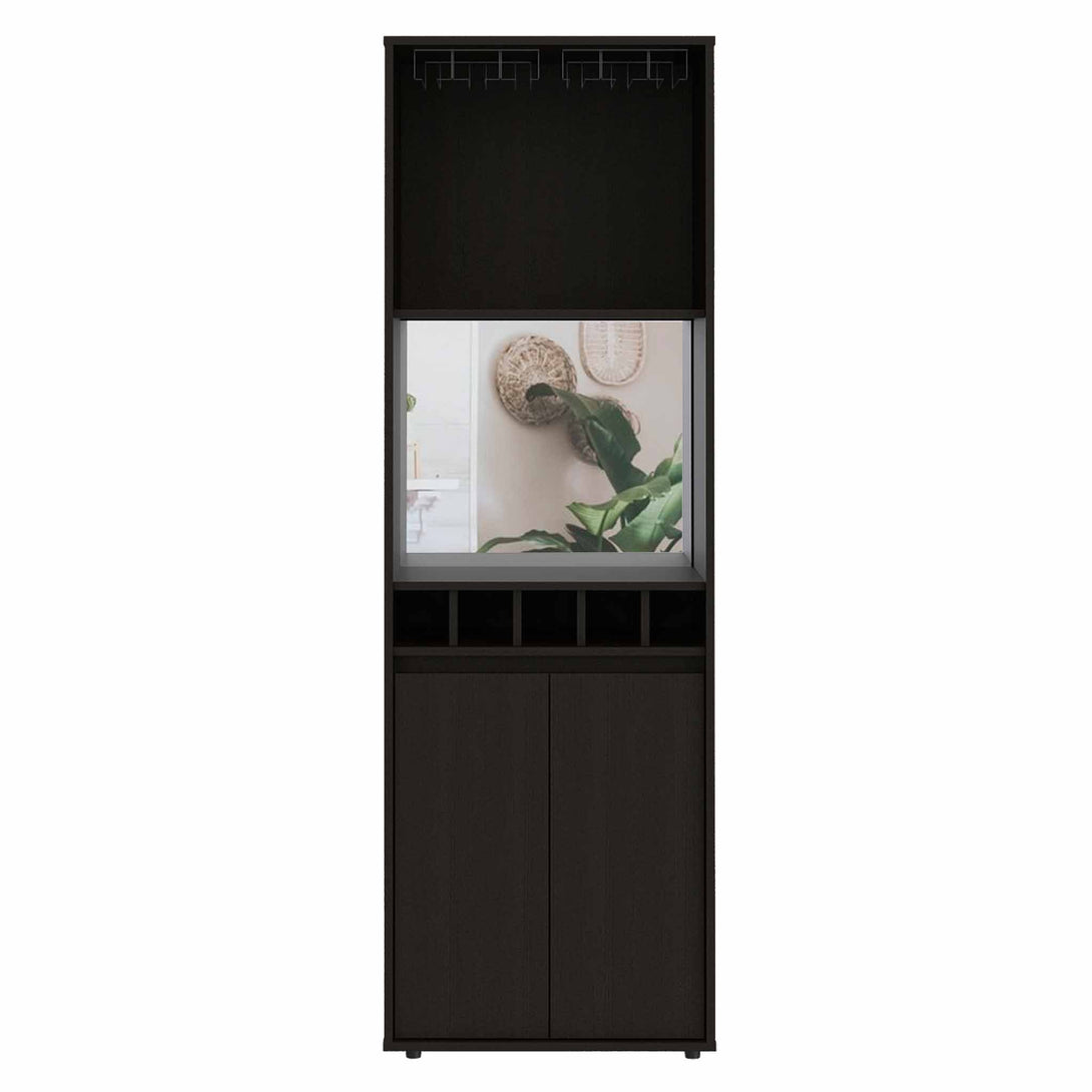 Redding Bar Cabinet FM Black Wengue