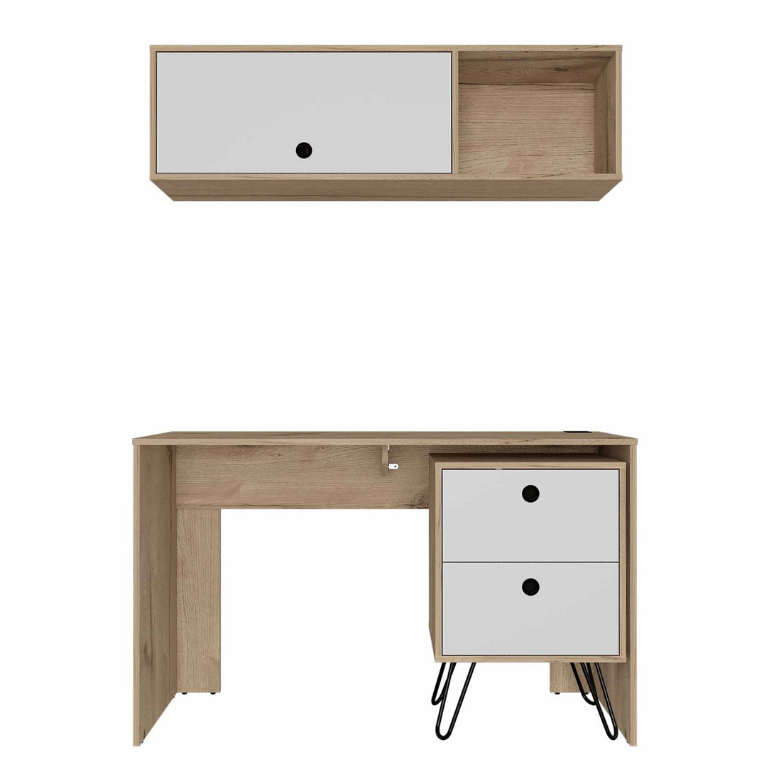 Office Set FM Light Oak