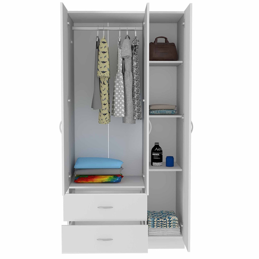 FM White Eureka Armoire