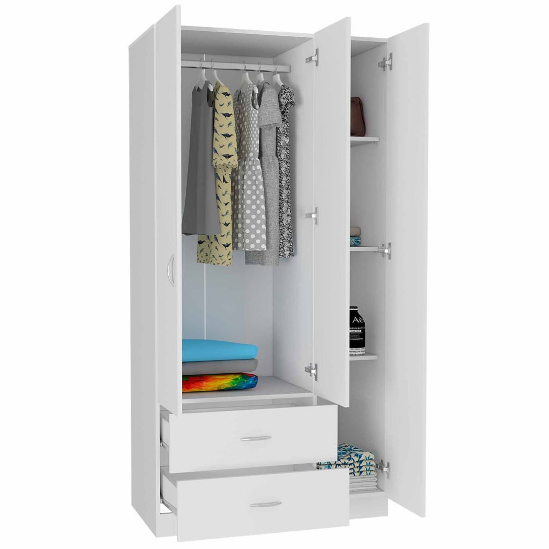 White Eureka Armoire FM