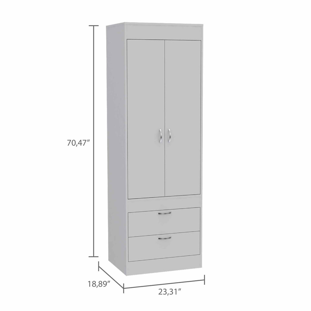 Alabama Armoire White FM