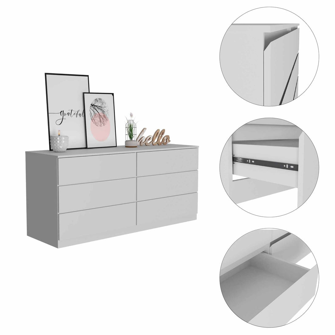 White Seul Dresser FM