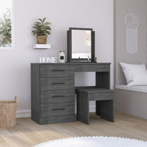 KAIA MAKEUP DRESSING TABLE WITH MIRROR