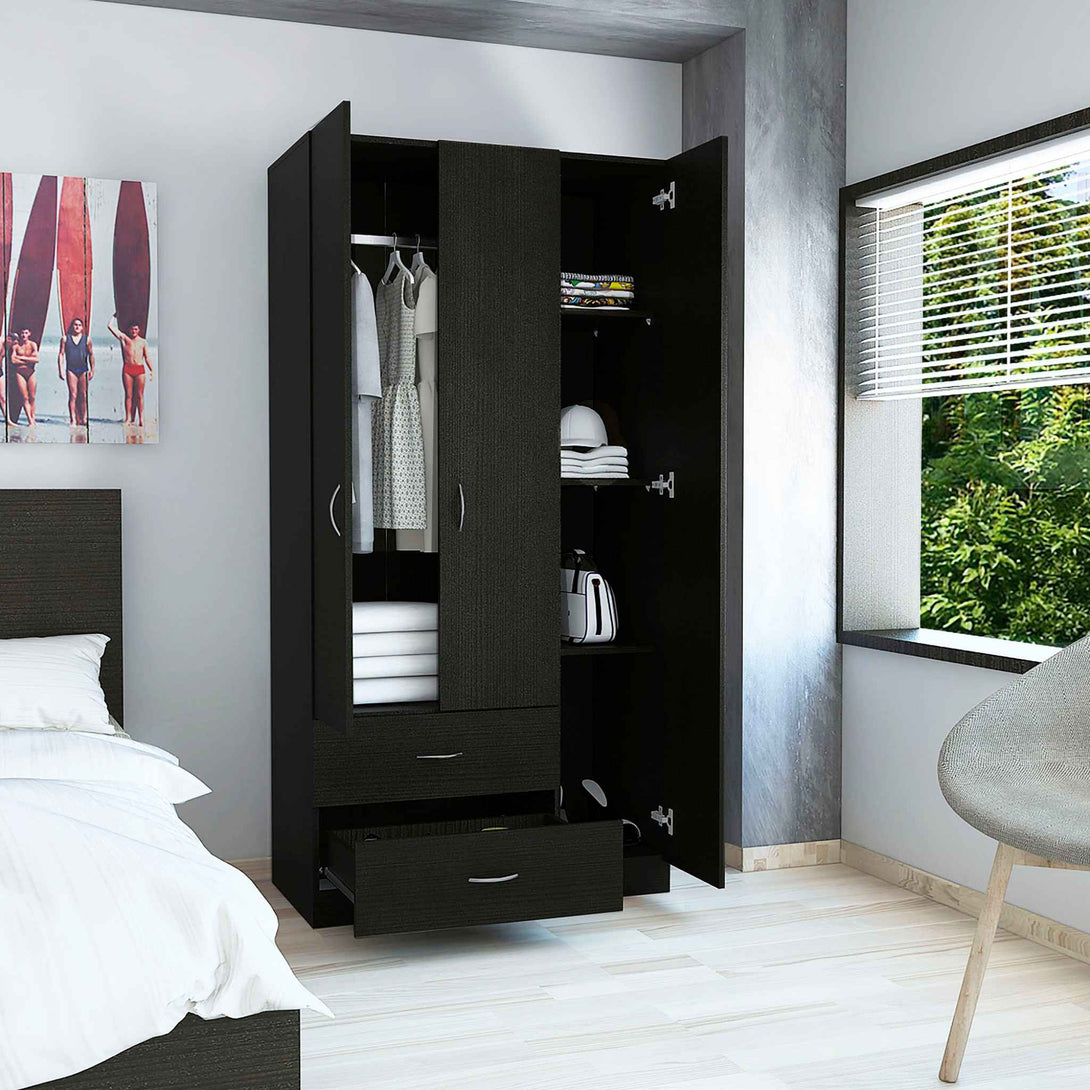 Black Wengue Eureka Armoire FM