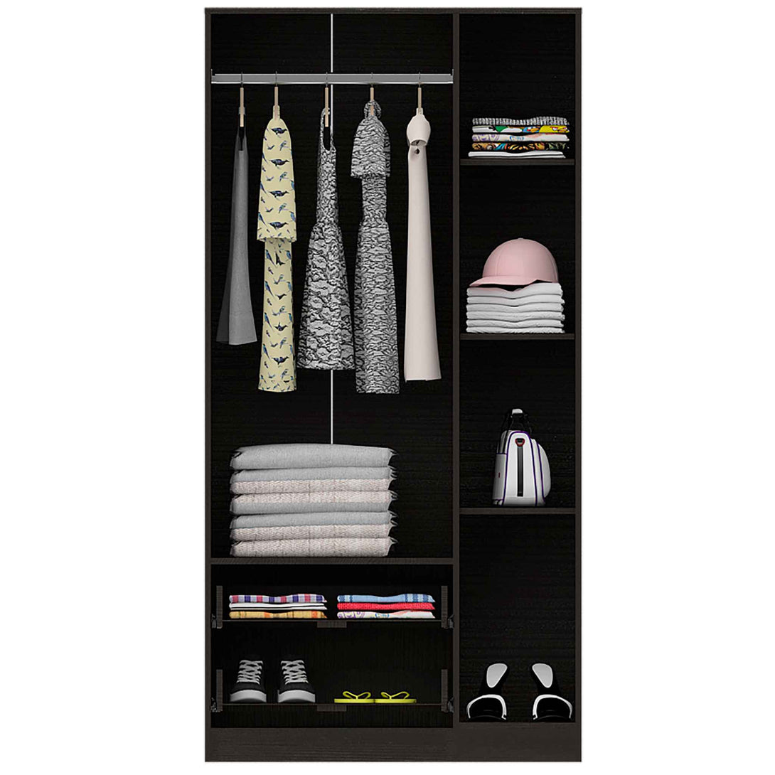 Black Wengue Eureka Armoire FM