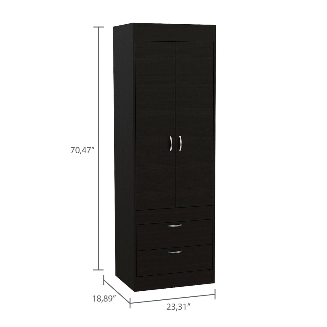 FM Alabama Armoire Black Wengue