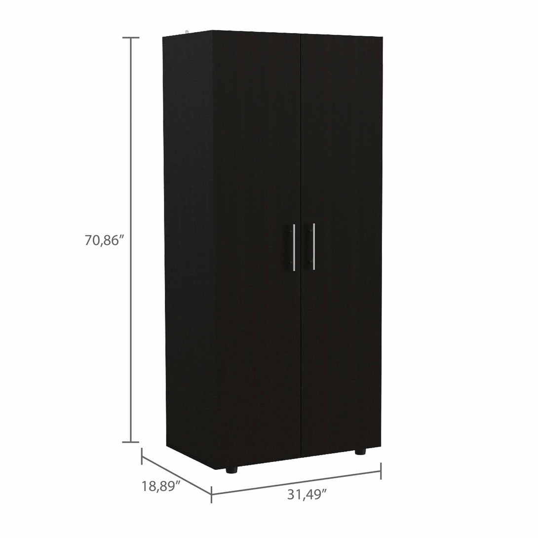 FM Black Wengue Texas Armoire