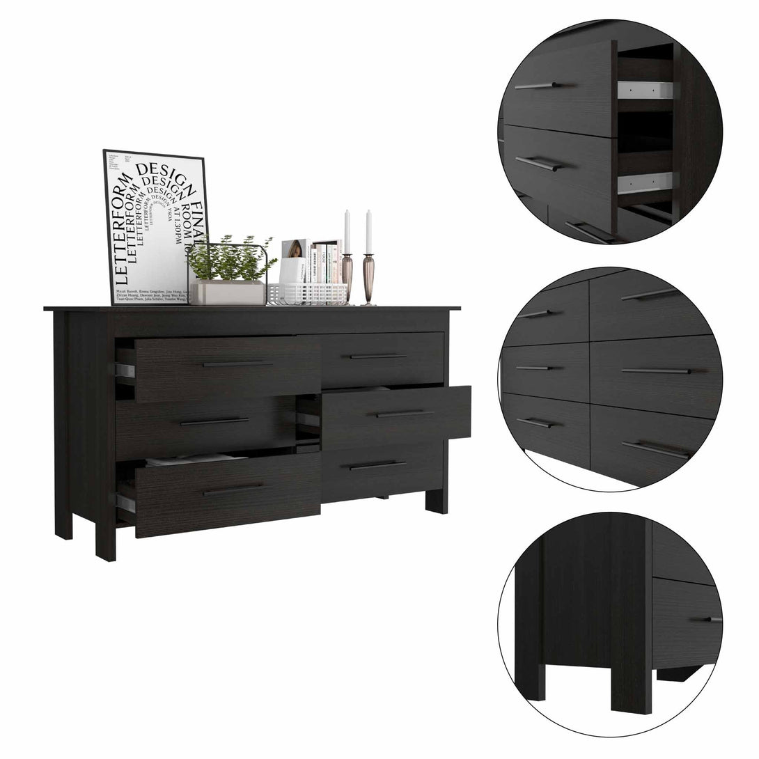 Luxor Dresser FM Black