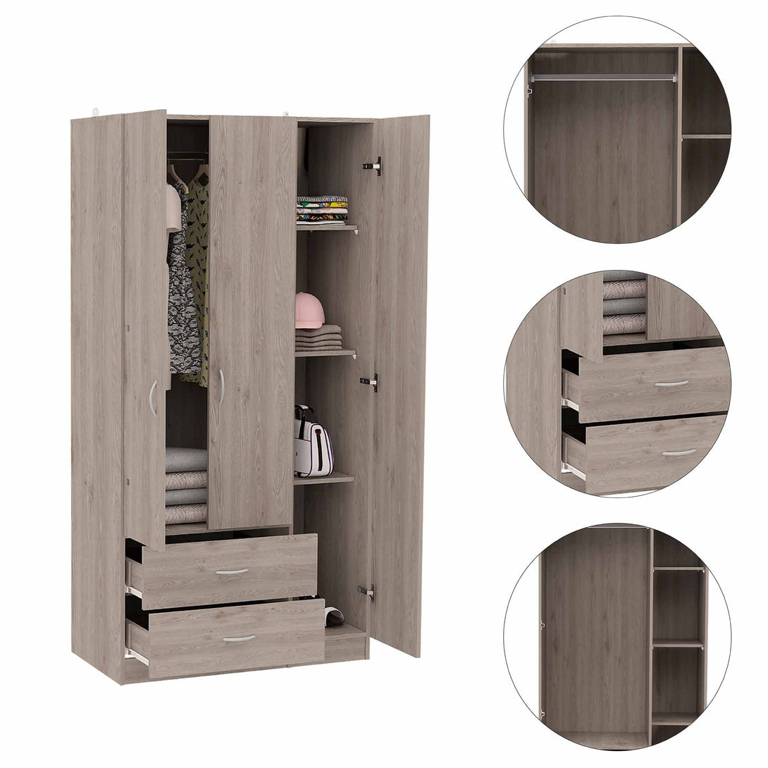 Eureka Armoire FM Light Gray