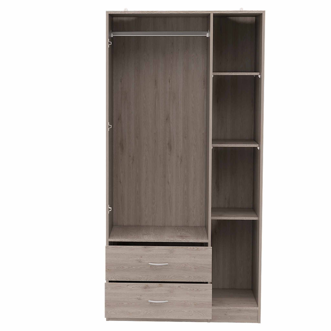 FM Light Gray Eureka Armoire