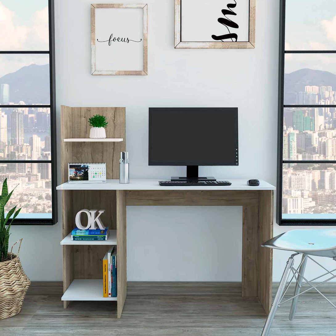 FM White Tocoa Desk