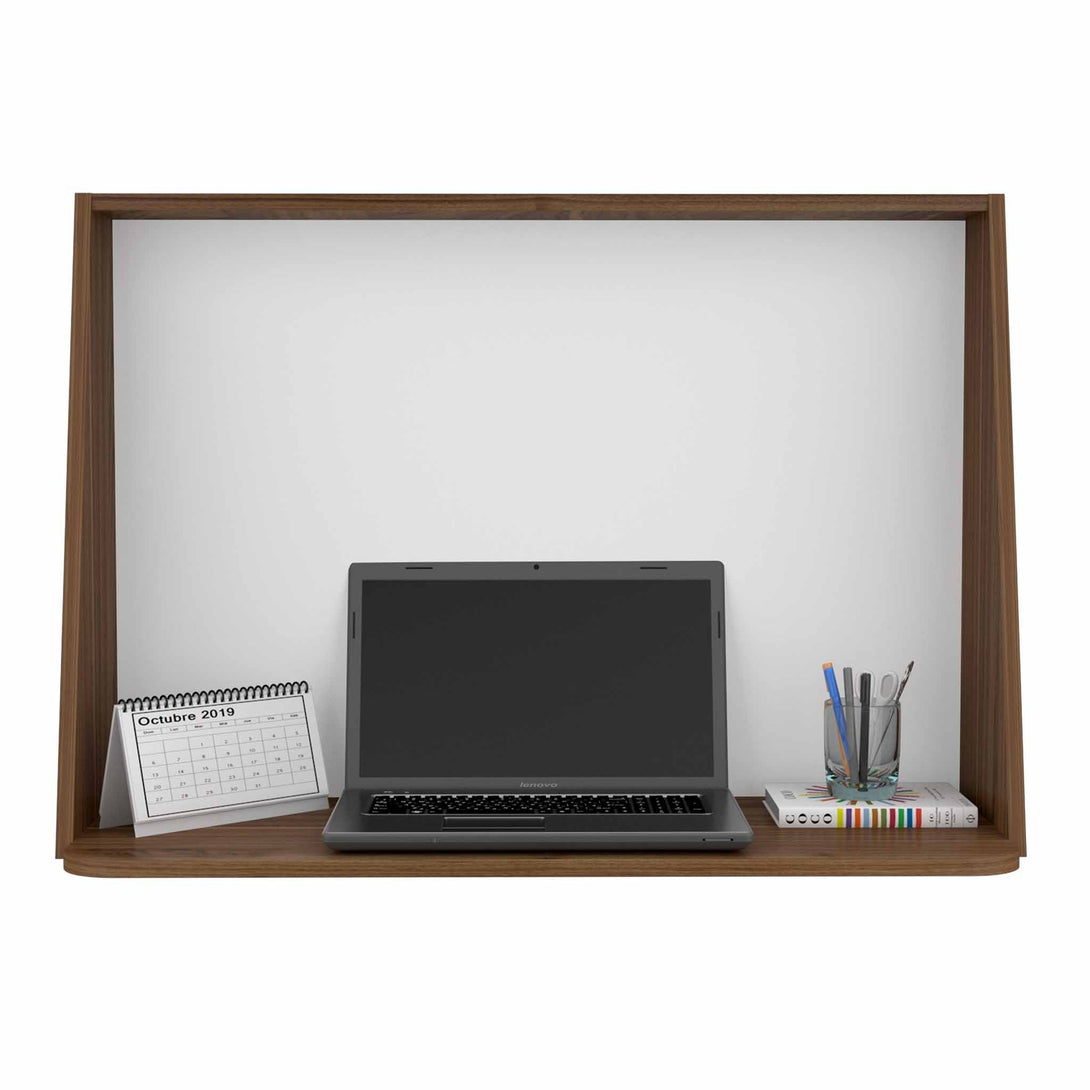 Wall Desk FM Mahogany