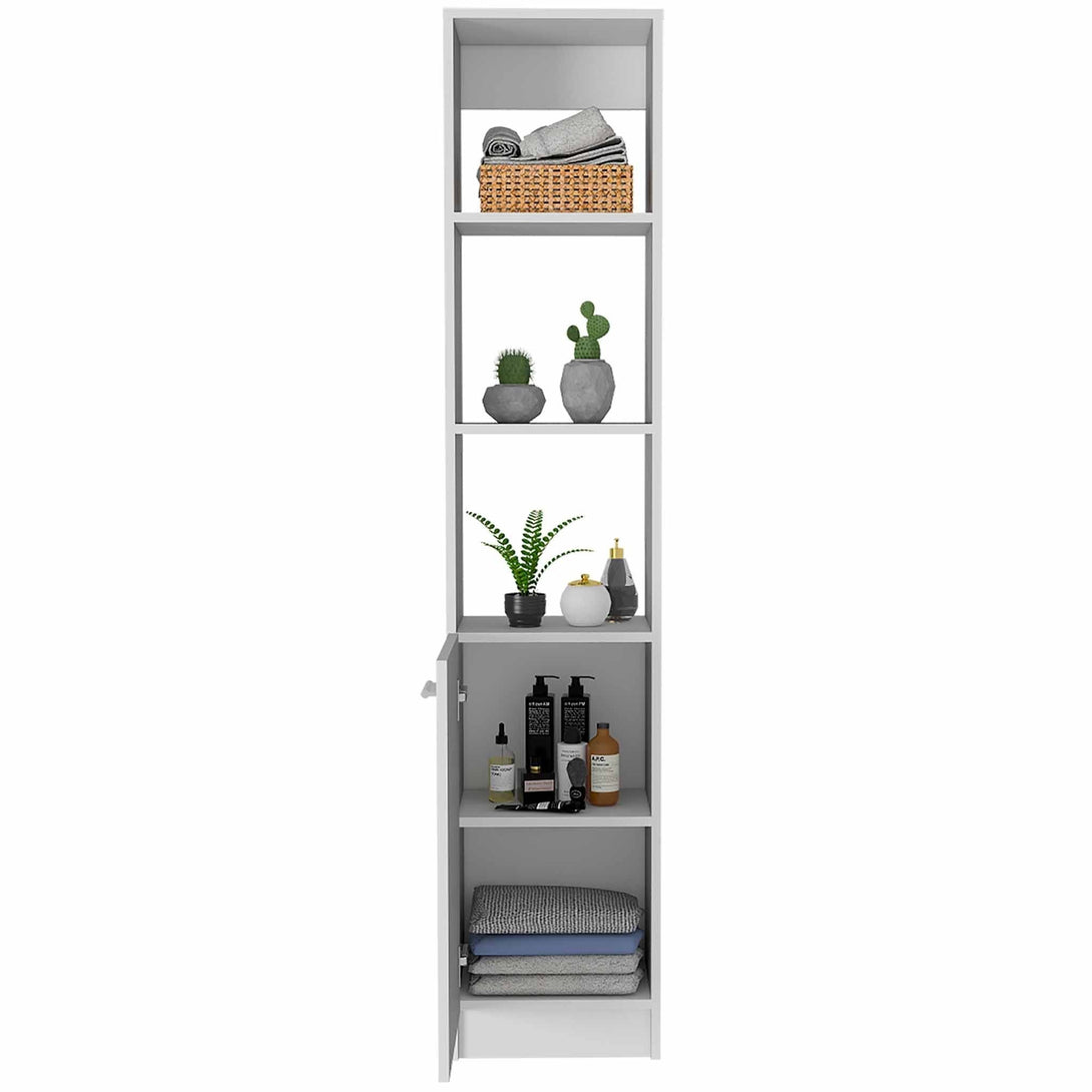 FM White Kansas Linen Cabinet