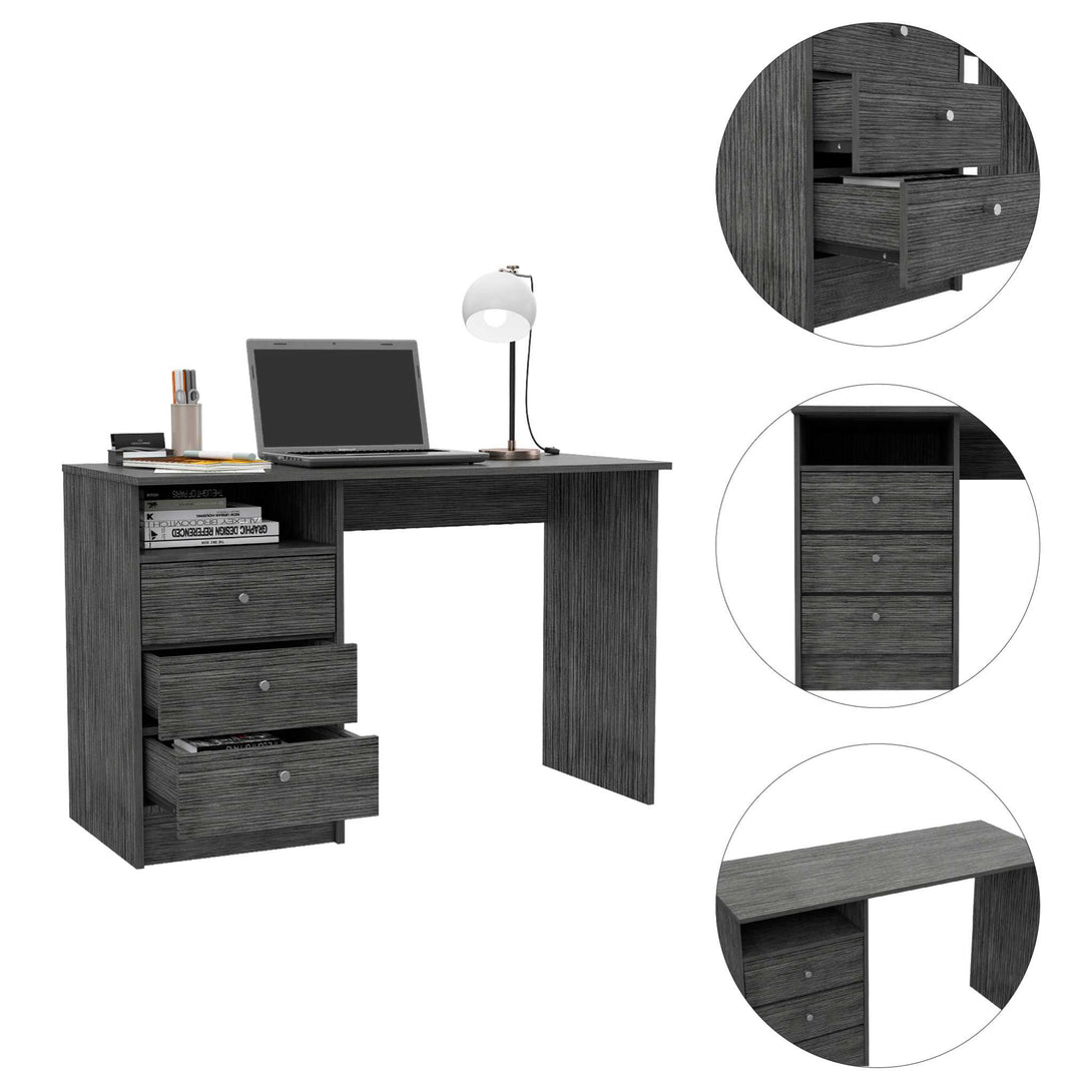 Gray Oak Naples Desk FM