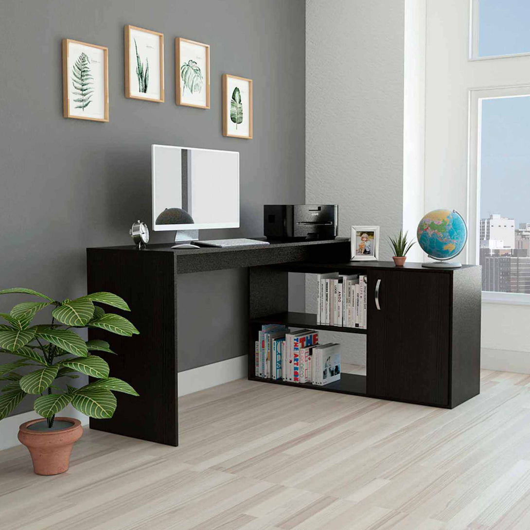 Black Wengue Dallas Desk FM