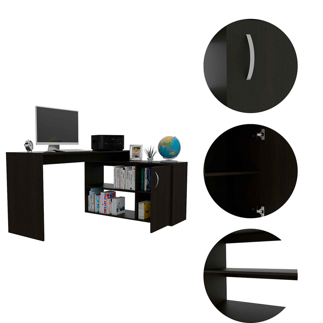 Dallas Desk FM Black Wengue