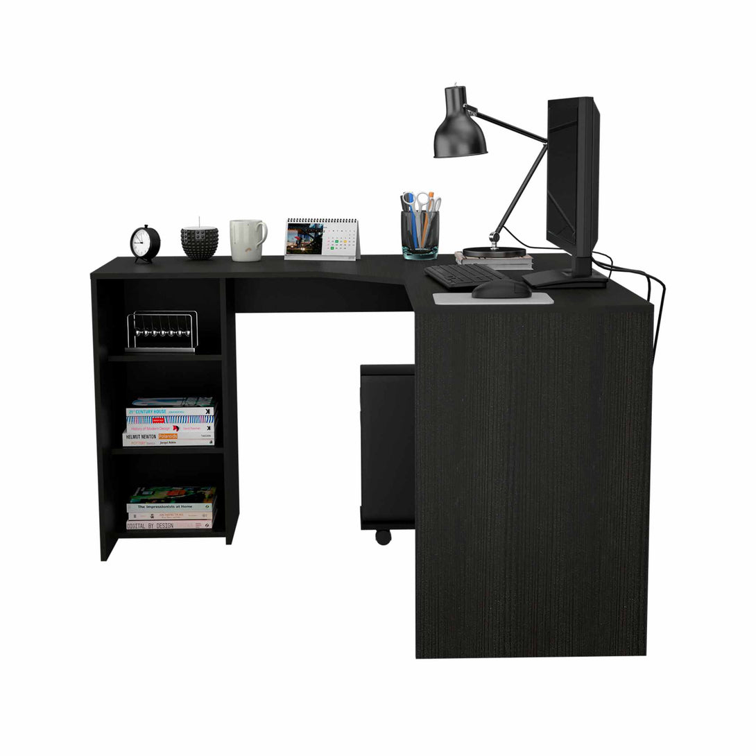 FM Black Wengue Panama Desk