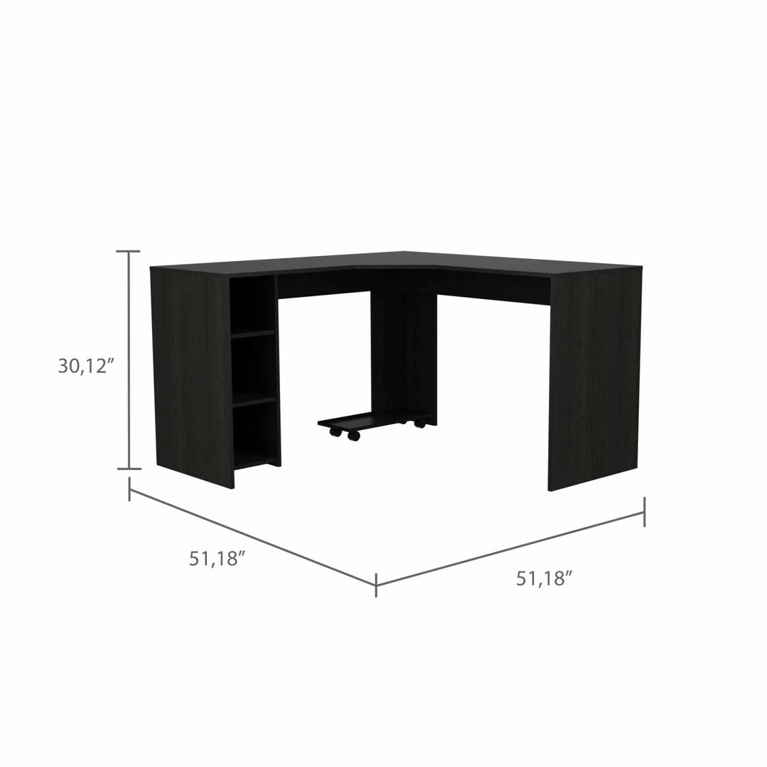 Black Wengue Panama Desk FM