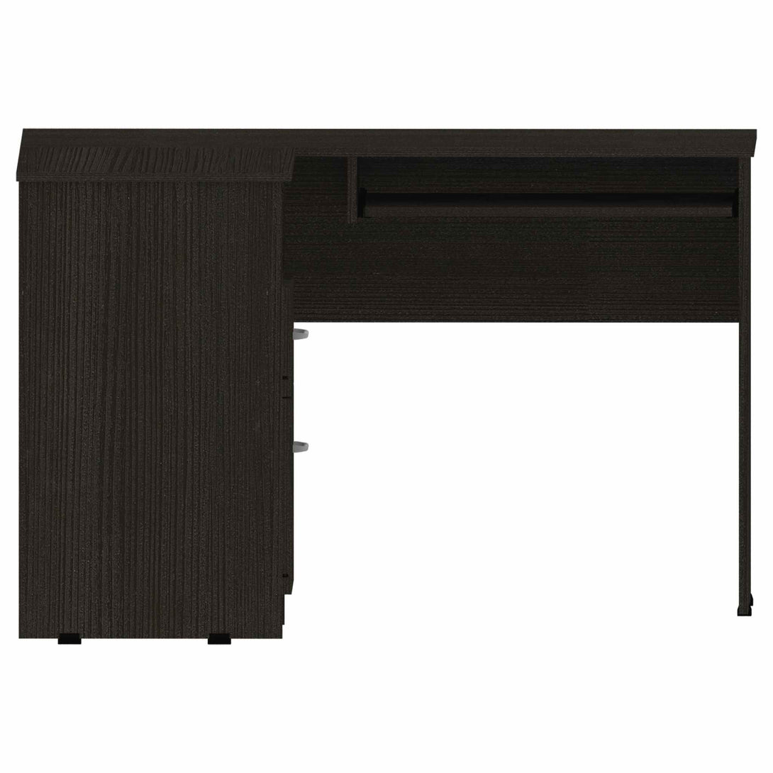 L Shaped Desk FM Black Wengue