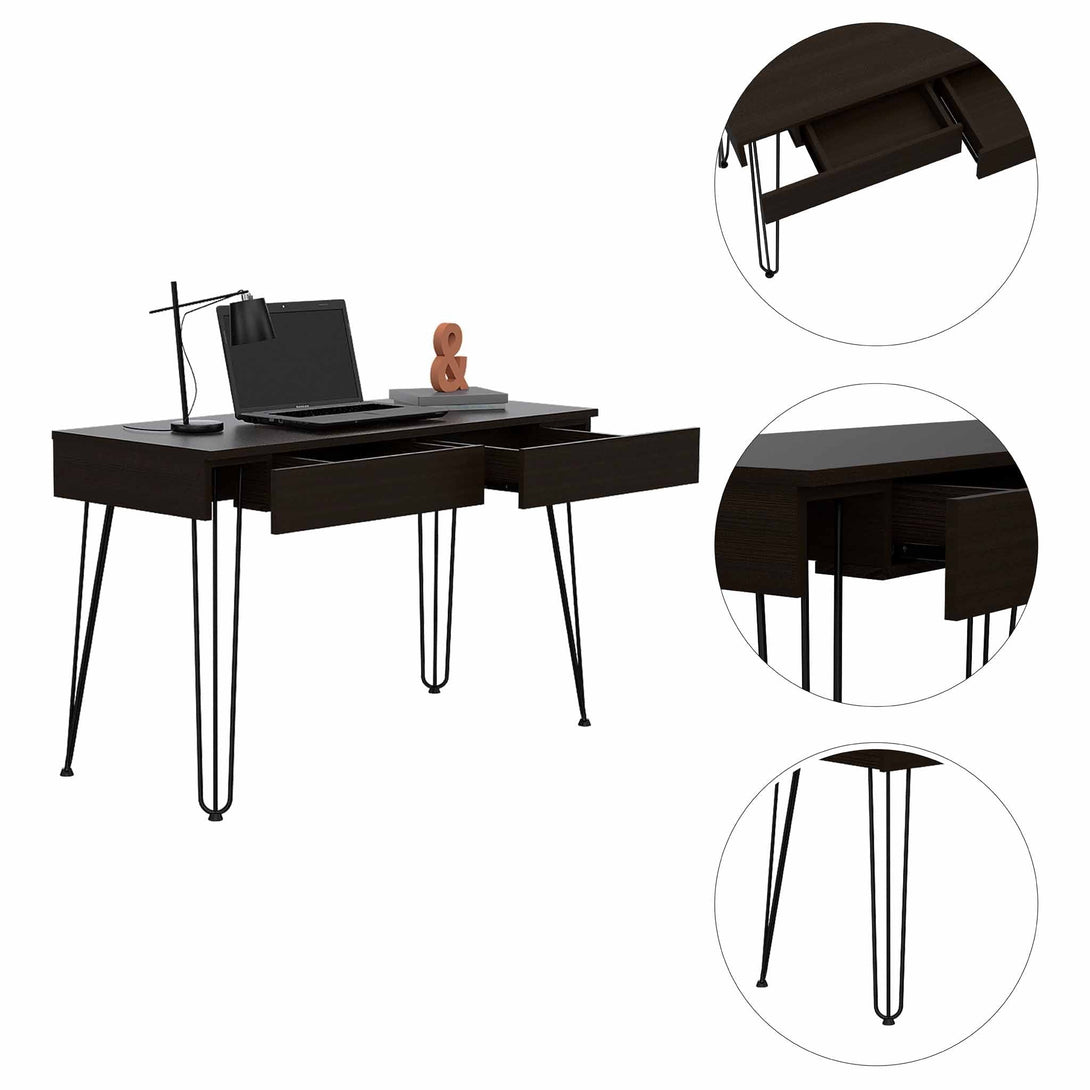 Black Wengue Oakland Desk FM