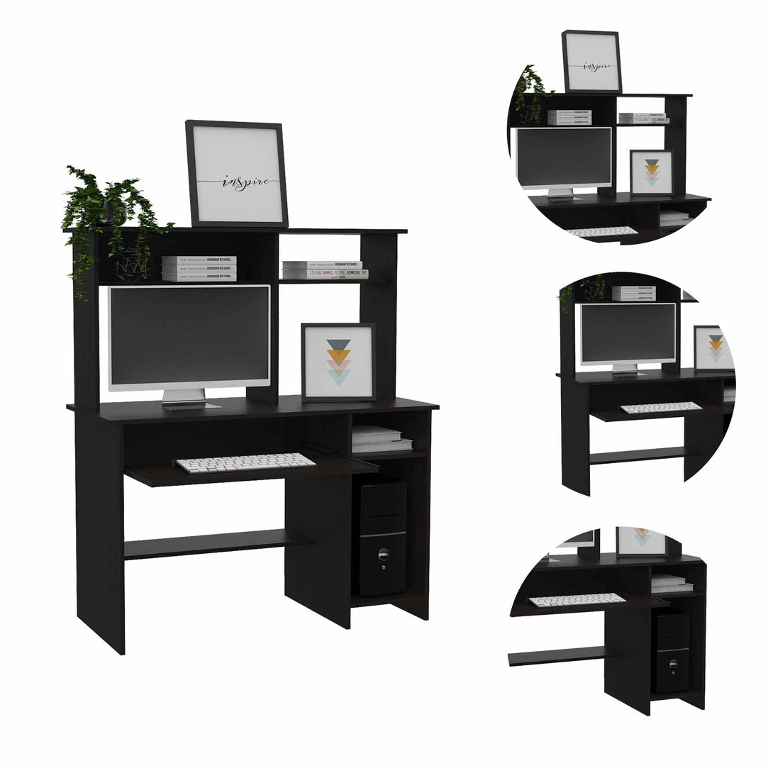 Black Wengue Weston Desk FM