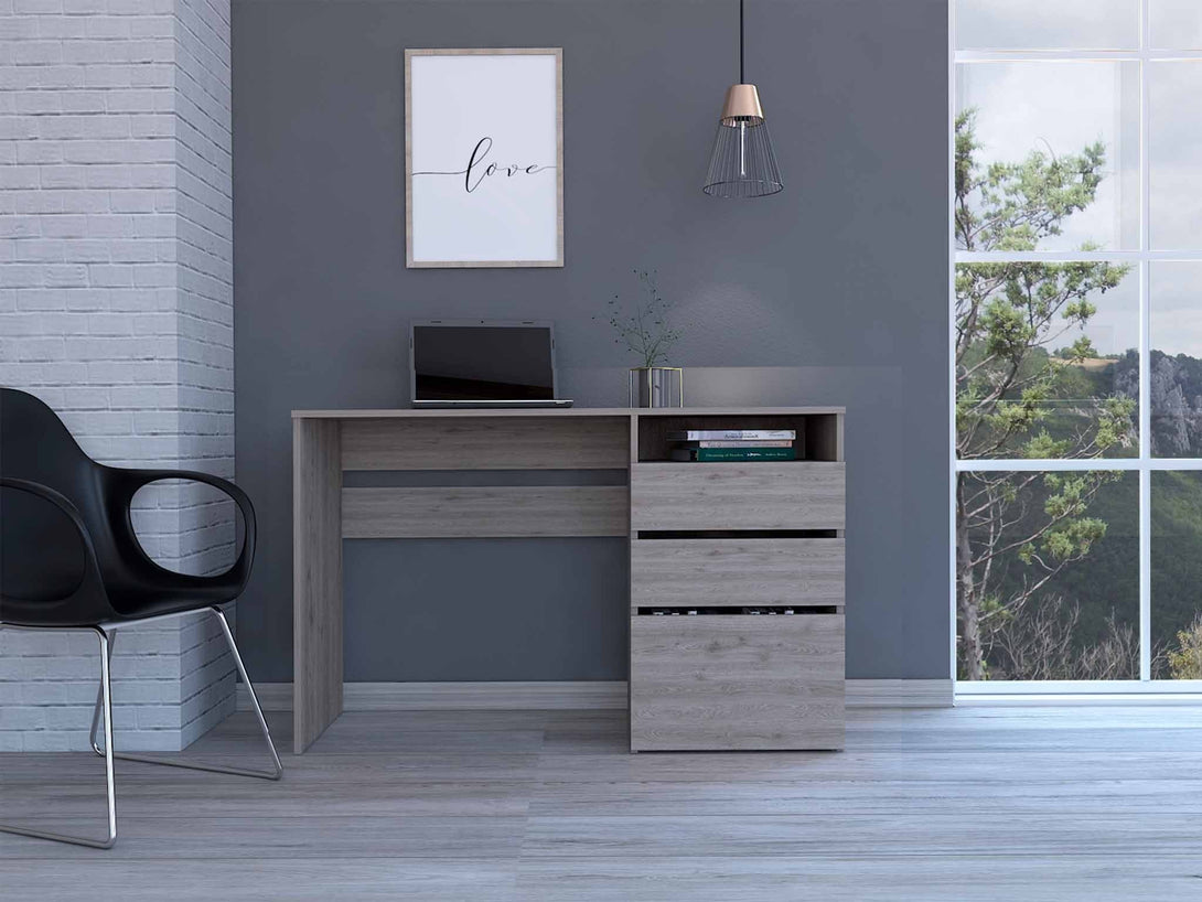 Light Gray Computer Desk FM