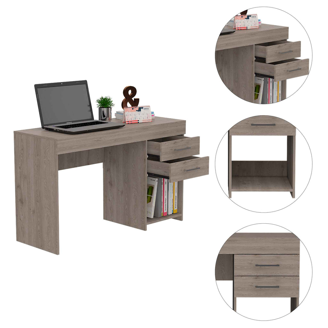 FM Light Gray Austin Desk