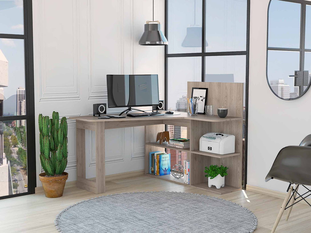 FM Light Gray Fresno Desk