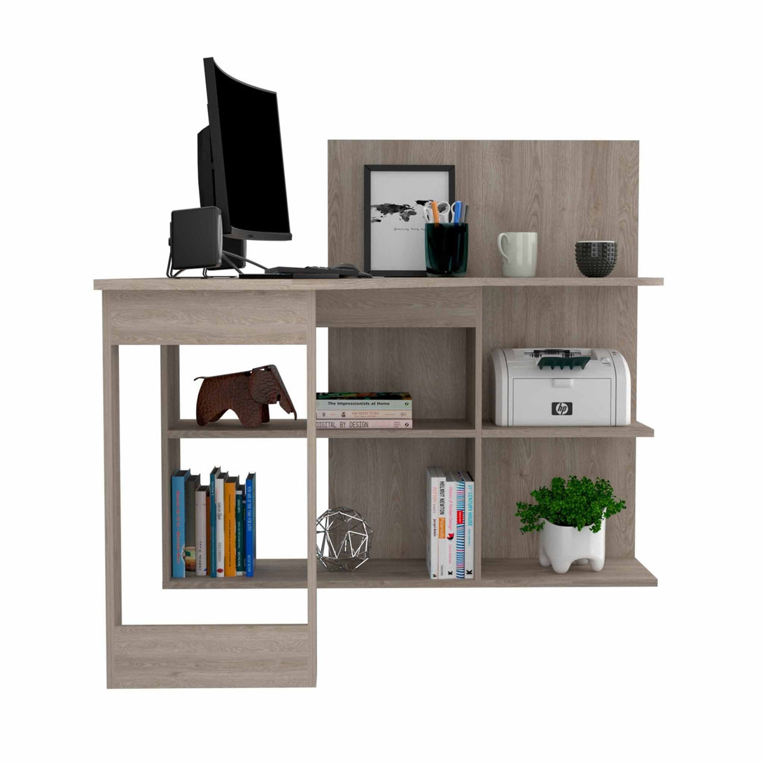 Fresno Desk FM Light Gray