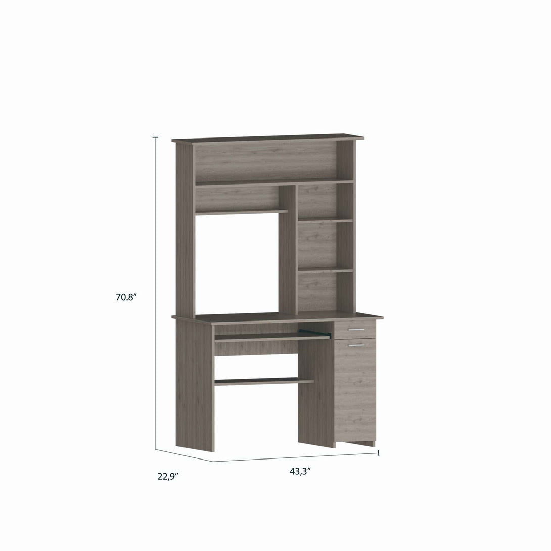 Weston Desk FM Light Gray
