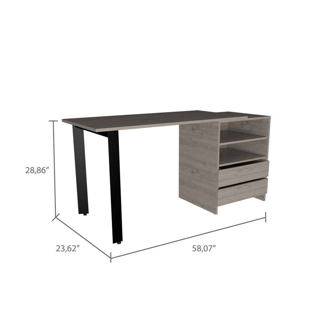 FM Light Gray Praga Desk