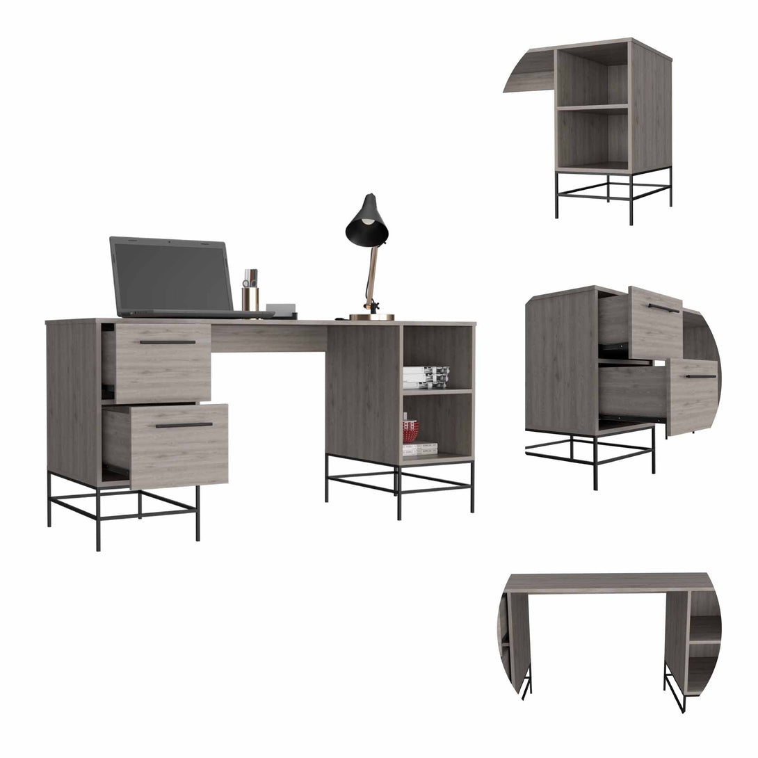 San Francisco Desk FM Light Gray