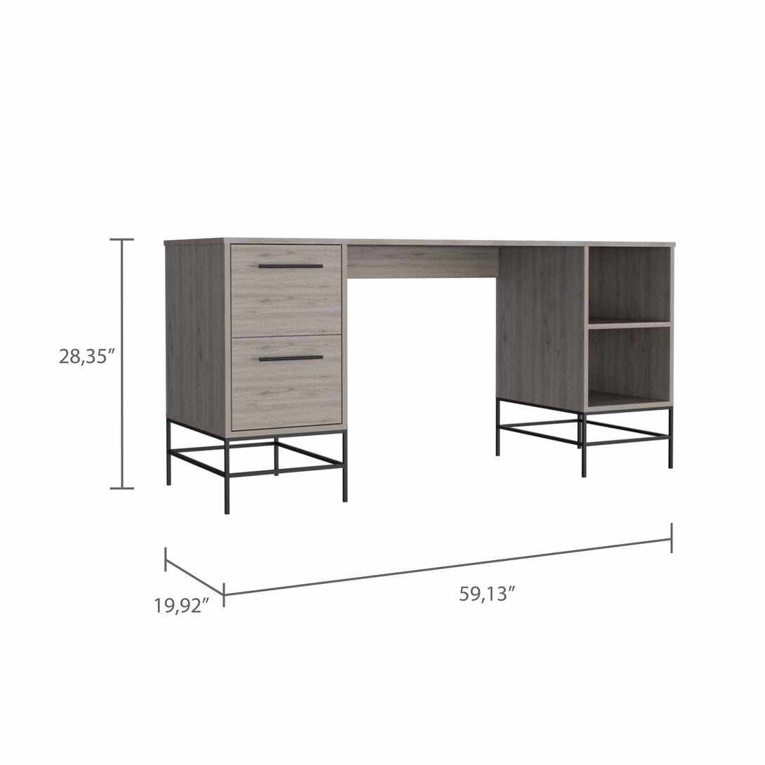 FM Light Gray San Francisco Desk