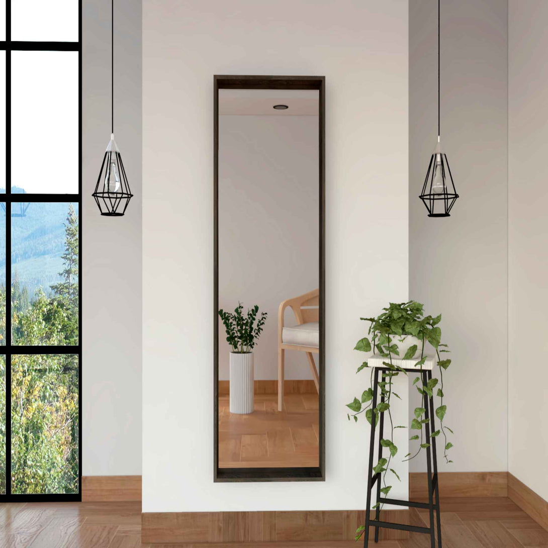FM Carbon Espresso Honolulu Mirror