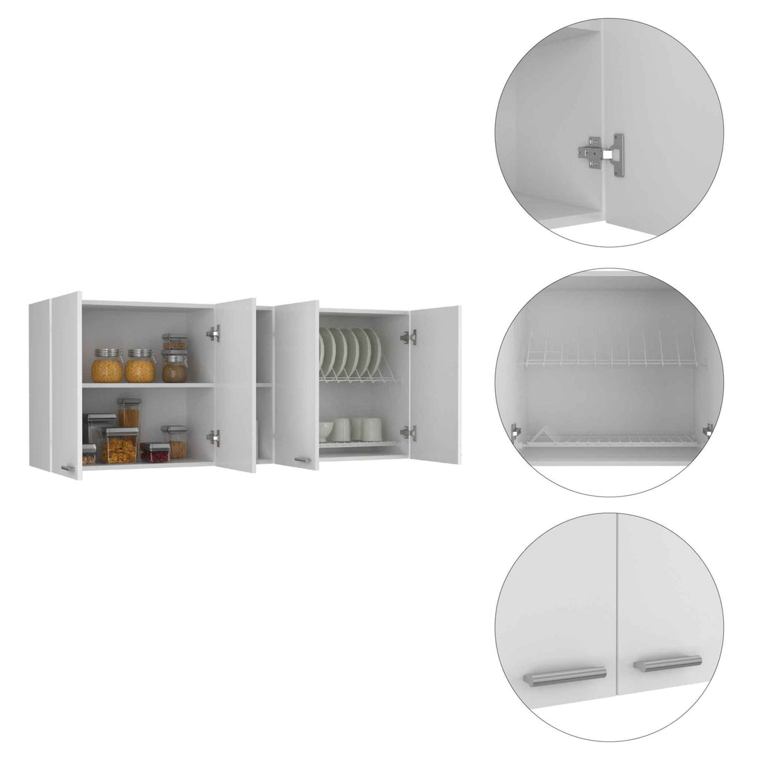 White Winslow Wall Cabinet FM